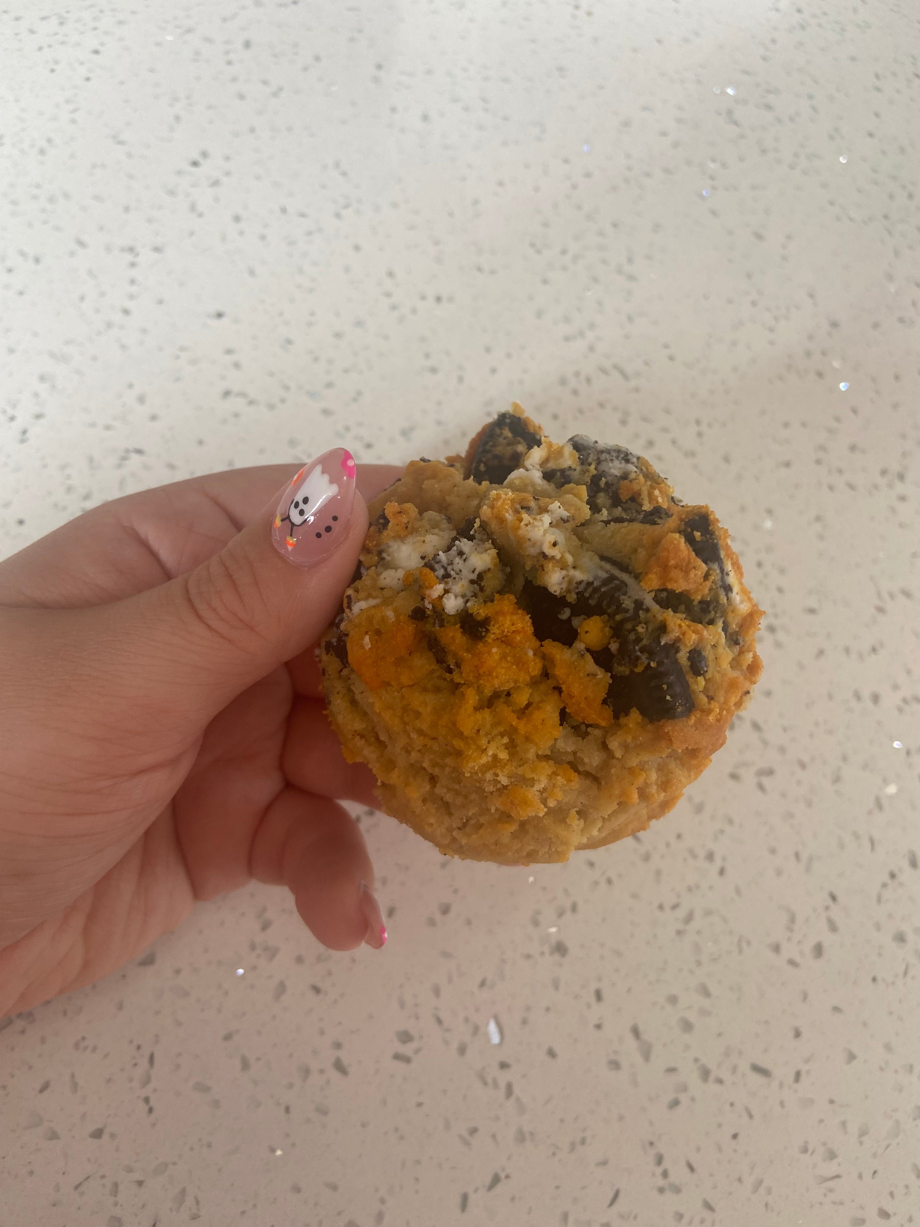 Galleta rellena de oreo